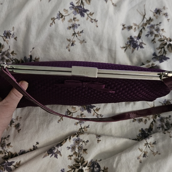The Sak Purple Shoulder Bag - Picture 4 of 8